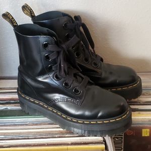 Platform Molly Dr. Martens Black Size 9